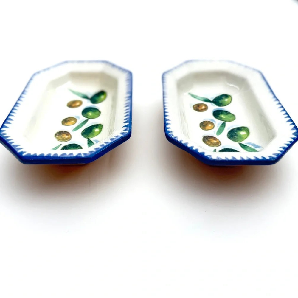 Sardinia Olive Side/Tapas Dishes Pair- Williams Sonoma